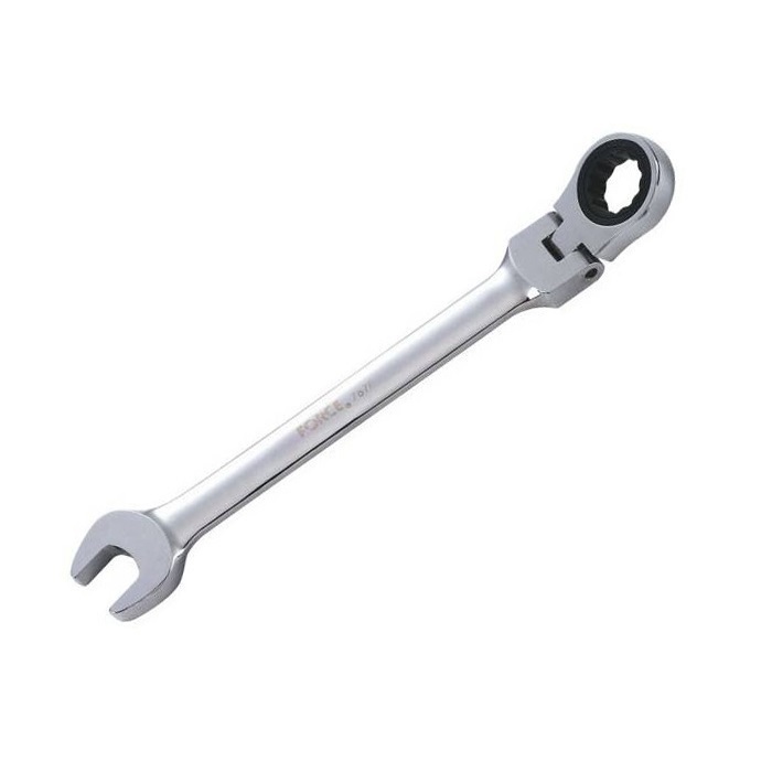 Force K51225 5/16"-1" Imperial 12pc Flexible Ratchet Spanner Gear Wrench Set