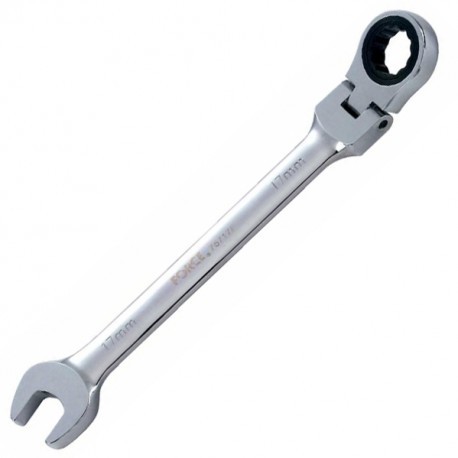 Force K51210F Flexible Ratchet Gear Wrench Set 8-19mm 12pc