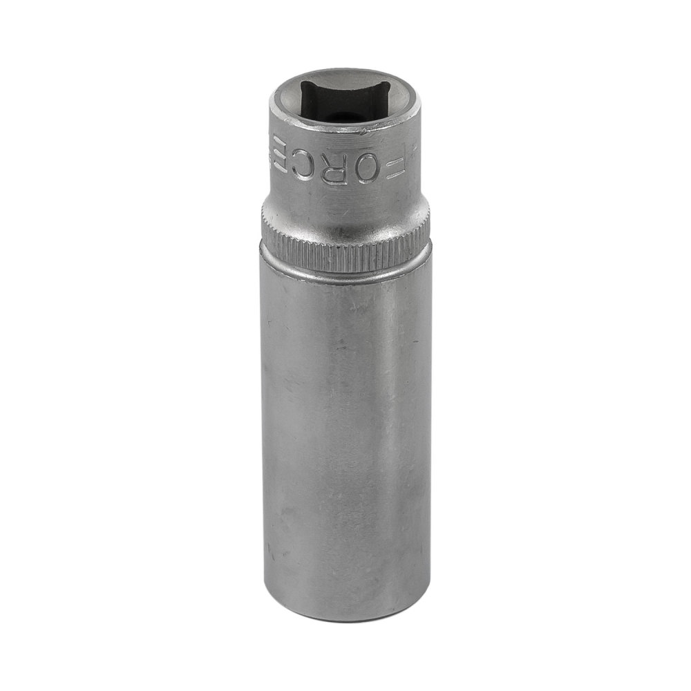 Force T3121 3/8" Dr. 6pt Flank 63mmL Deep Socket 8-22mm 12pc Set