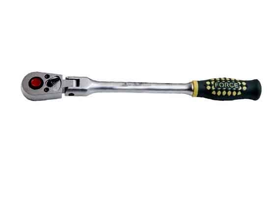 Force T3251-5-18 3/8" Dr. 6-22mm 6pt Socket & Accessories 24pc Set 30T Flexible Ratchet Handle