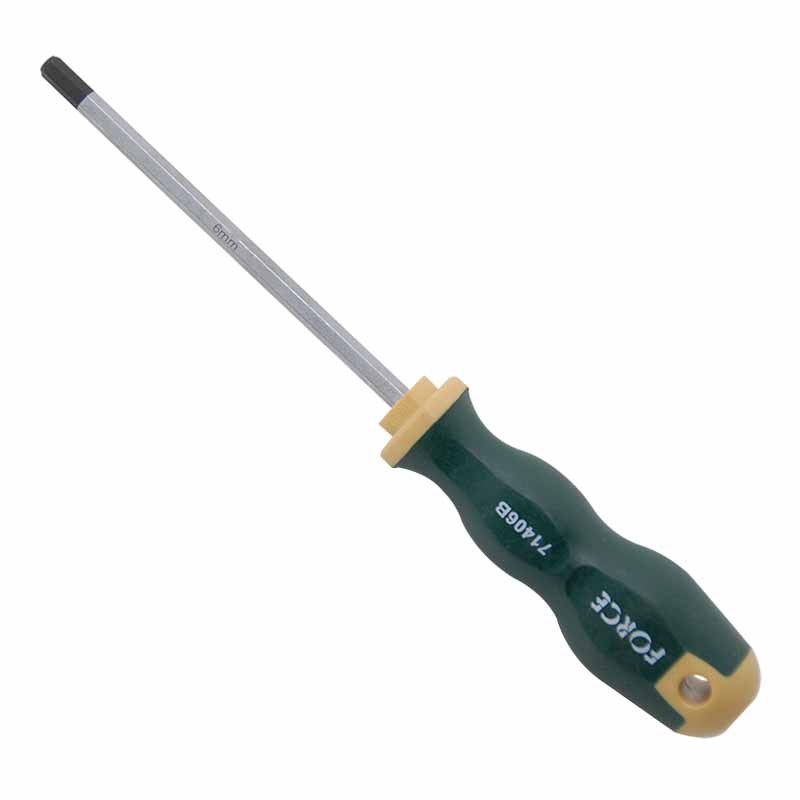 Force T20810 2-10mm 8pc Hex Allen Anti-Slip Screwdriver Set
