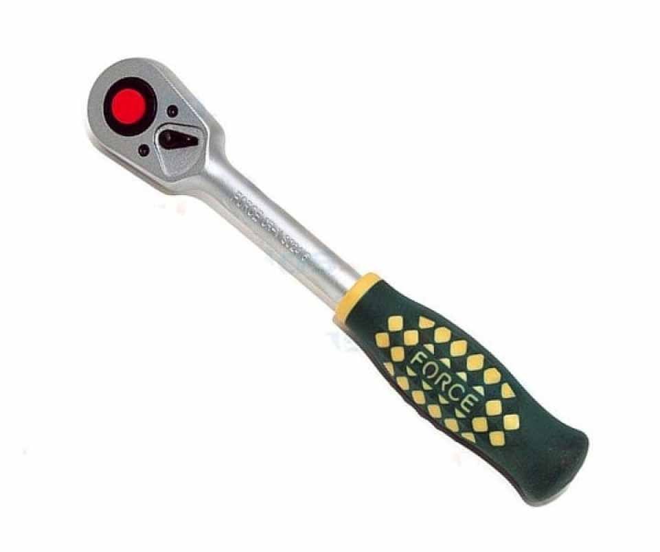 Force T40612 6pc 1/2" Dr. Socket Accessories Set: Ratchet Sliding T Handle, Extension, Breaking Bar Universal Joint