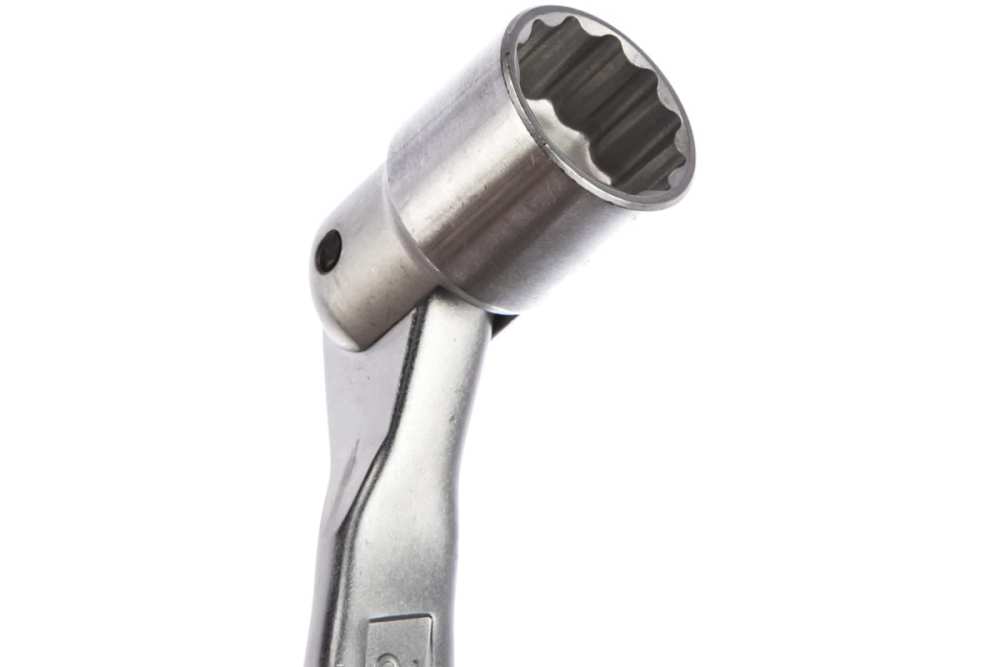 Force T5033 Hinged Swivel Flex Double Head Socket Saltus Wrench 20x22-24x27mm 3pc Set