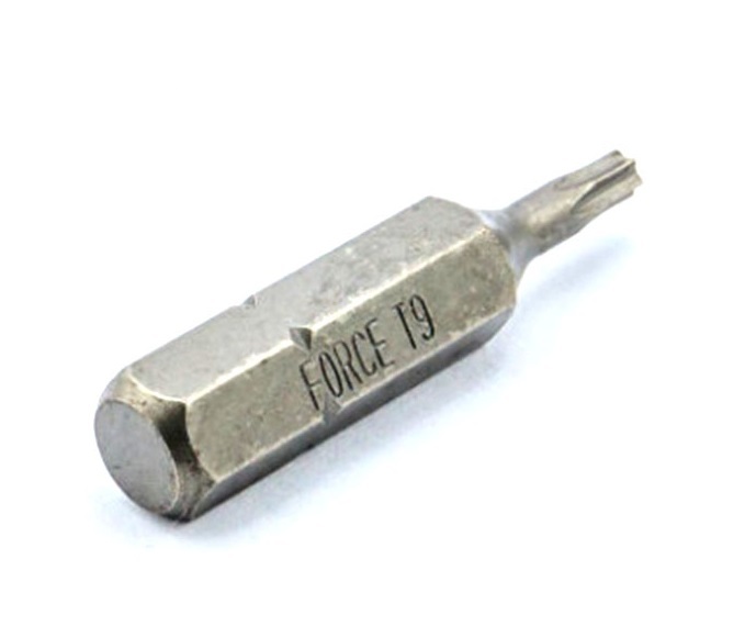 Force T4411 Torx Bits L-key Wrench E-Star Socket 1/4"- 3/8" Dr. 41pc Set