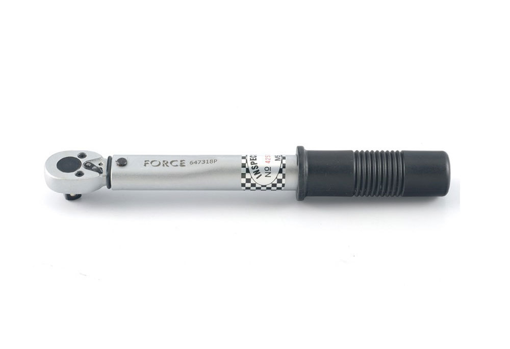 Force T50618.. 3/8" Dr. Spark Plug Assorted 6pc Set: Torque Wrench, Magnetic Spark Plug Socket, O-ring Pliers