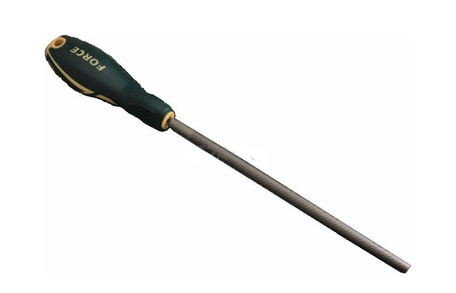 Force T5056 5pc 8"/200mmL File Set: Flat Round Half Round Square Tri-angle