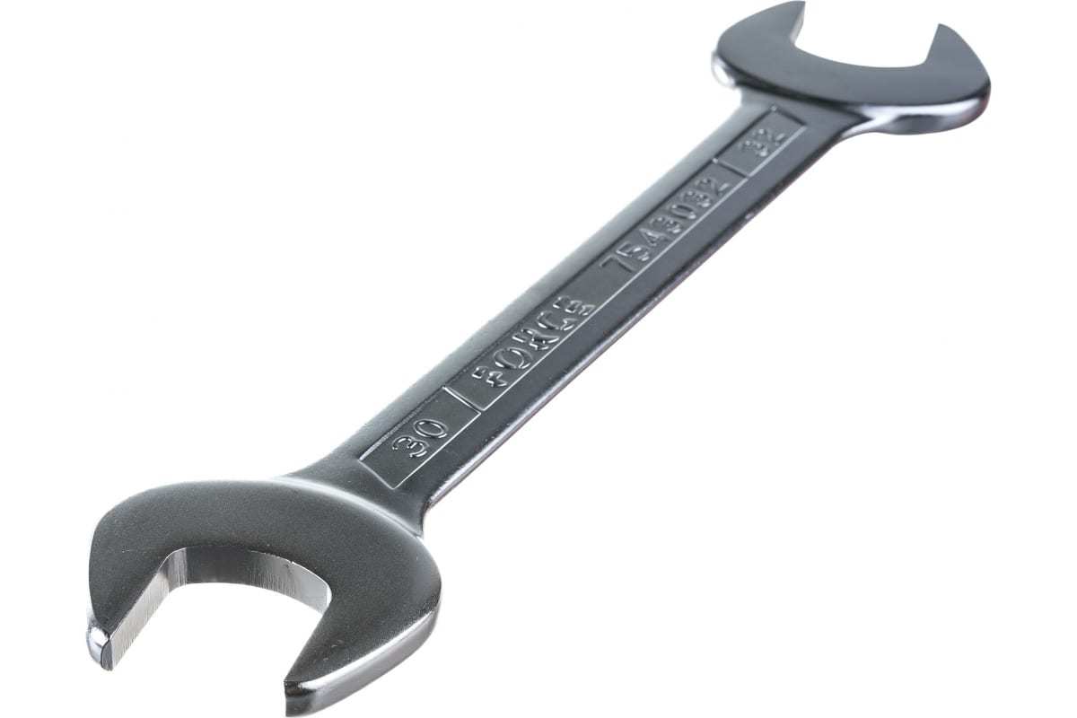 Force T5111 / T5111S Double Open End Spanner Wrench 11pc Set: 6x7-30x32mm Metric / 1/4-1.1/4" Imperial SAE