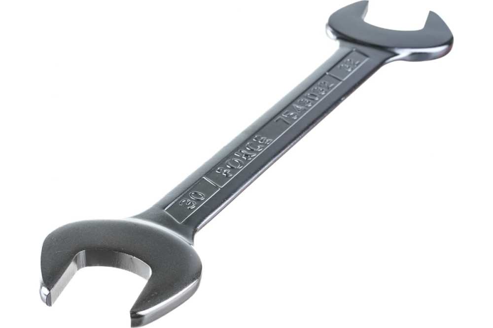 Force T5111 / T5111S Double Open End Spanner Wrench 11pc Set: 6x7-30x32mm Metric / 1/4-1.1/4" Imperial SAE