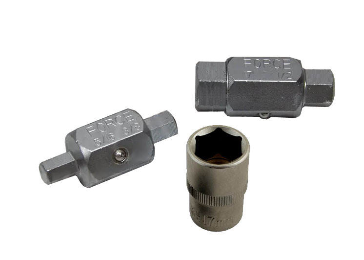 Force T5122 Oil Filter & Oil Drain Sump Plug Changing Tool Set