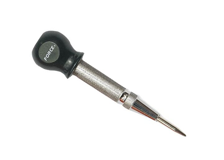 Force T5096 Measuring Tools Set 9pc: Caliper, Protractor, Scriber, Punch, Tape Measure