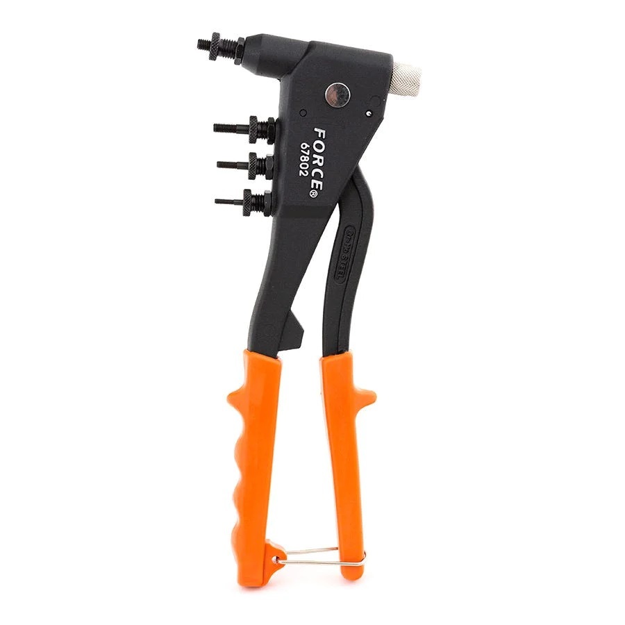 Force T5861 Blind Rivet Gun & Nut Insert Fastener 86pc Set