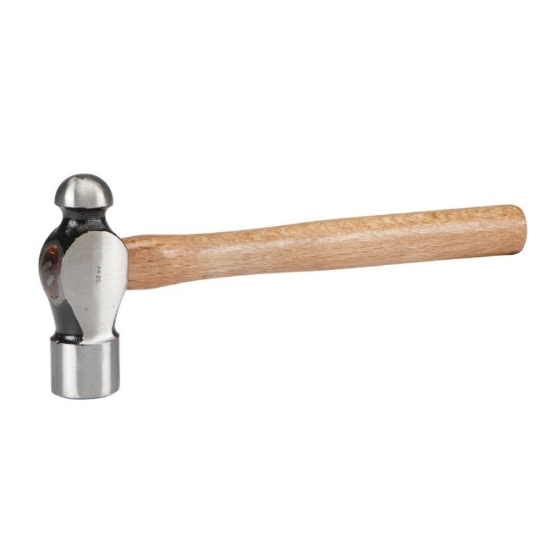 Force 616B Ball Pein Hammer Engineer's Ballpein Hammer Hickory Wooden Handle