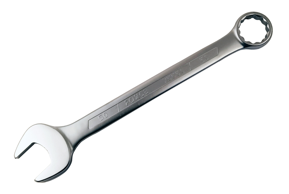 Force 755 Ring Open End Combination Spanner Wrench Metric Imperial Individual