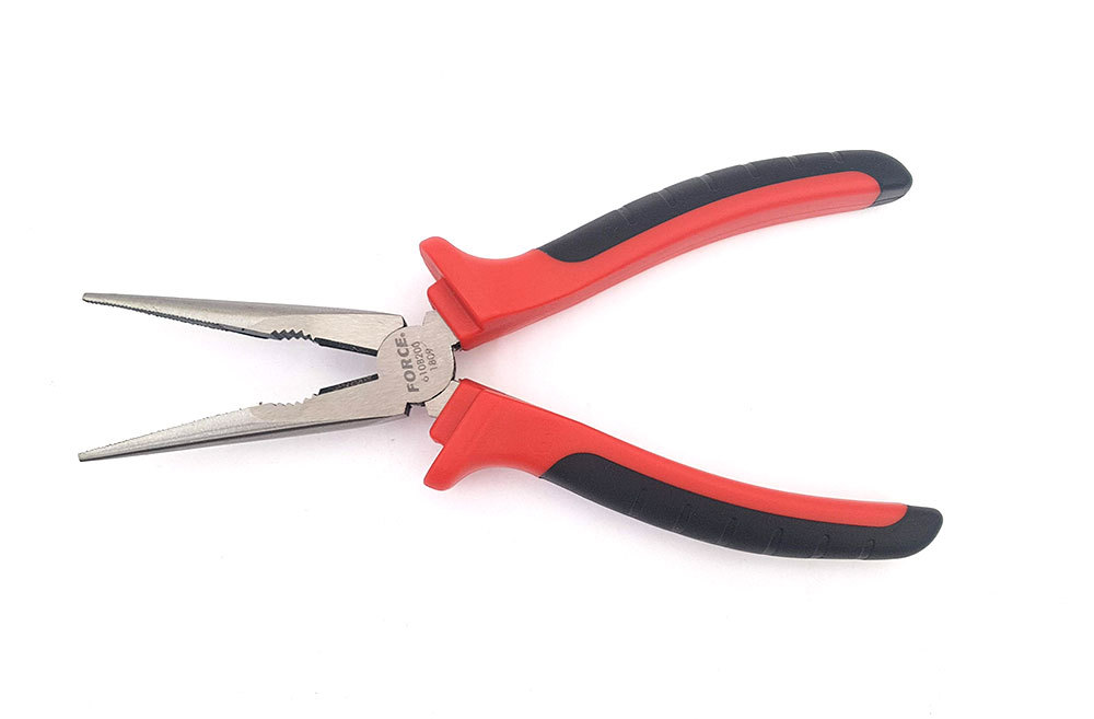 Force T5046 Combination Pliers 4pc Set: Lineman's,Long,Bent,Nose,Diagonal