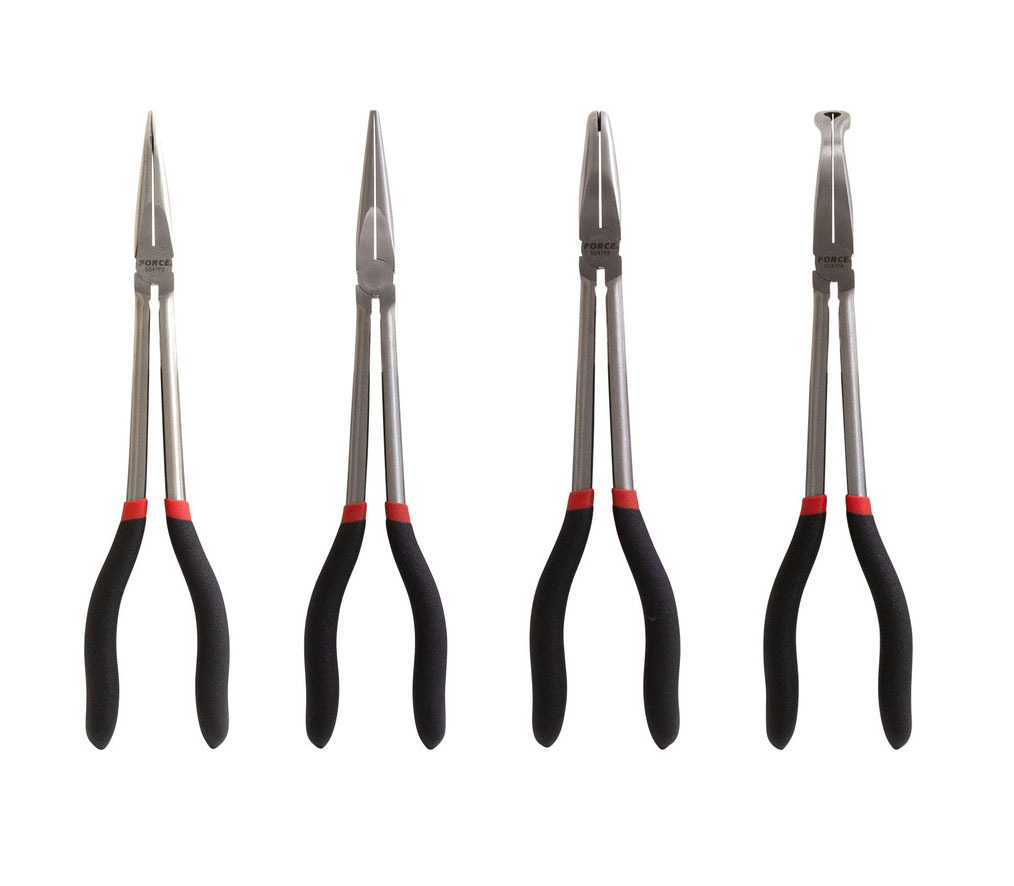 Force 5117 / 51217 Pliers & Wrench Combo Assortment Set: Locking, Snap Ring, Shifter, Water Pump Pliers