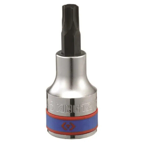 Force / King Tony 3/8" Dr 50mmL S2 Steel Torx Star Socket Bit Option:T8-T60