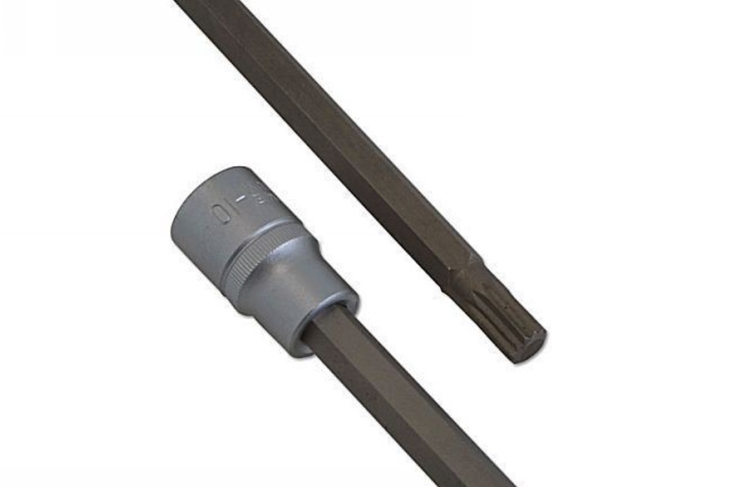 Force / Selta 1/2" Dr Spline Socket 55mm/100mm/120mm/140mm/800mmL Cr-V Socket S2 Steel Bits Individual Size M5-M17