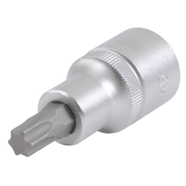 Force / King Tony 3/8" Dr 50mmL S2 Steel Torx Star Socket Bit Option:T8-T60