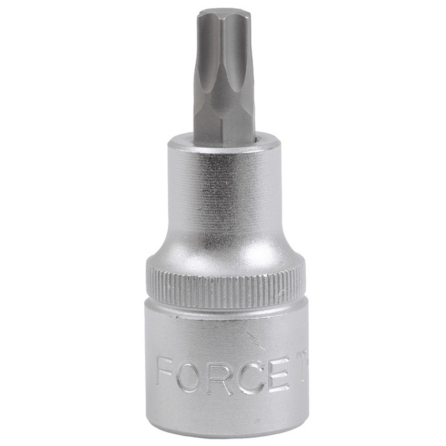 Force / King Tony 3/8" Dr 50mmL S2 Steel Torx Star Socket Bit Option:T8-T60