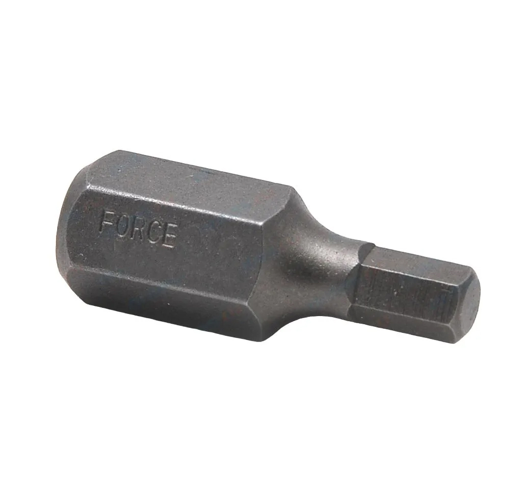 5pc-pack S2/CRMV Steel 5/16"(8mm) Shank Hex Allen Bits 30mm/36mmL