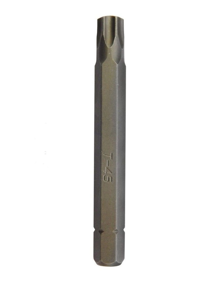 5pc-pack S2/CRMV Steel 5/16"(8mm) Shank Torx Star Bits 30mm/70mmL Size Options