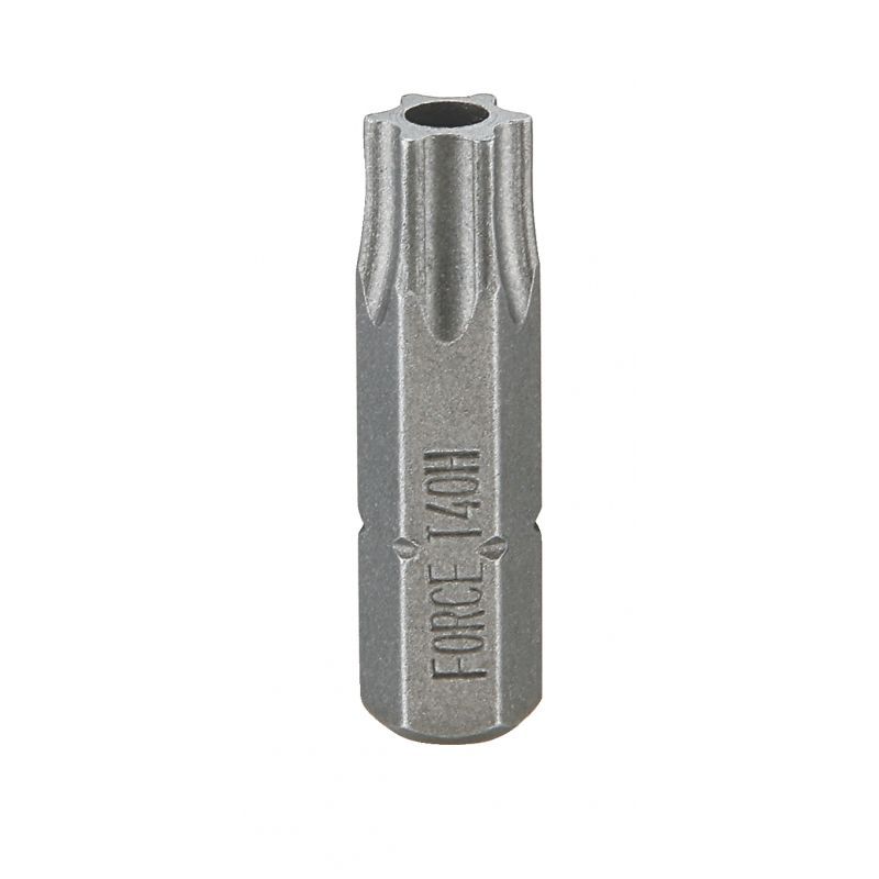 Force 17730.. S2 Steel 10mm Shank Star Tamperproof Torx Bit 30mmL 5pc-pack