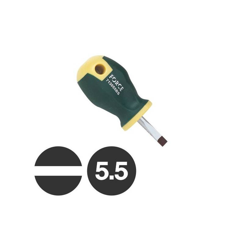 Force 711/712/713 S2 Steel Anti-Slip Screwdriver Phillip, Pozidriv, Slotted Individual