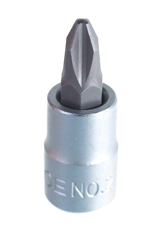 Force / King Tony 1/4" Dr. S2 Steel Phillip / Pozidriv Head Bits Socket Option: #1,2,3,4