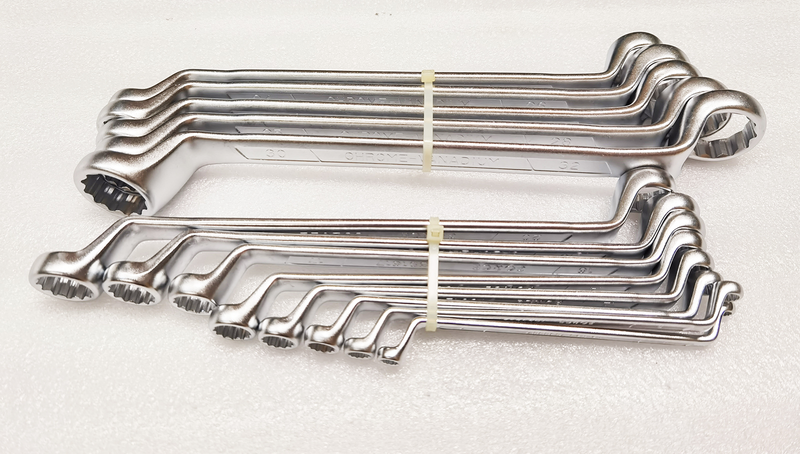 Force 5133A 75° Degree Deep Double Offset Ring Spanner Wrench 6x7-30x32mm 13pc Set