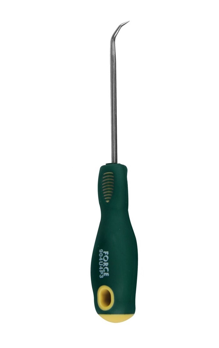 Force 904U4P3 145mmL Angled Hook Pick Scribe Seal Puller O Ring Remover