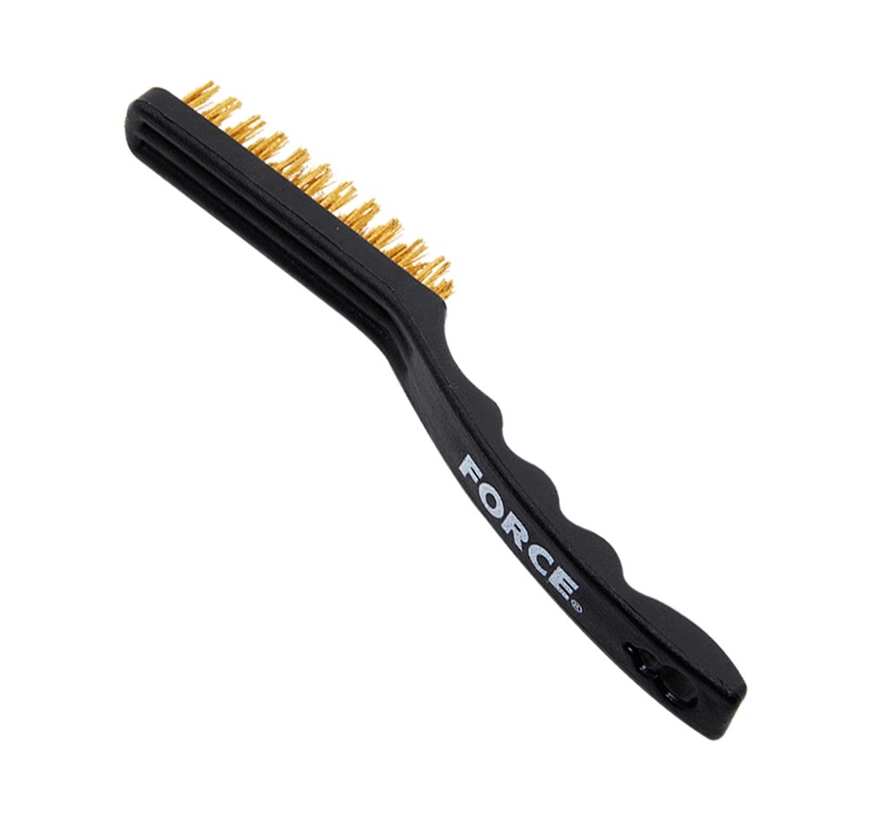 Force 9U3003 220mmL Brass Wire Brush Scraper