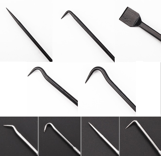 9pc Scraper Hook & Pick Pin/Clip Picking Hose Gasket Washer Remove