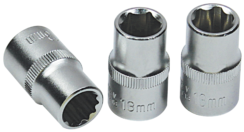 Selta Taiwan 27pc 1/4" dr. Socket & Accessoires: Regular & Deep Socket; Ratchet Handle; Wobble Extension Bar