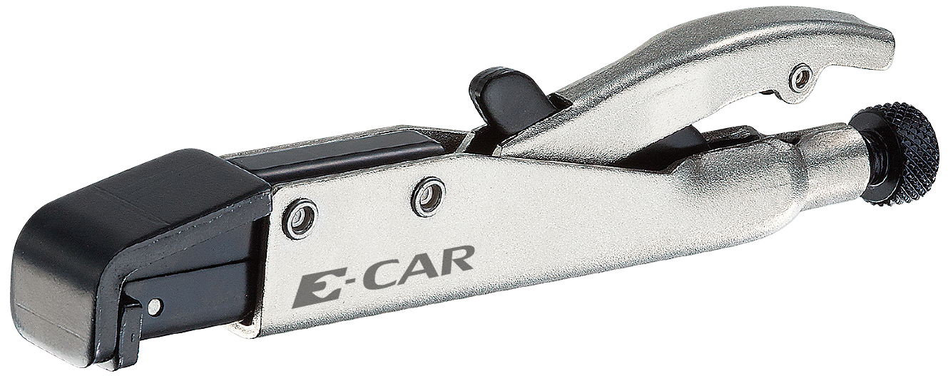 E-CAR Taiwan L-Type Welding Clamp Self-Lock Multi-Grip Axial Pliers 0-15mm Cap.
