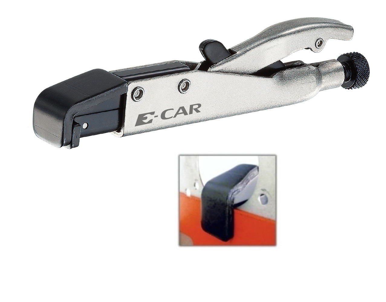 E-CAR Taiwan L-Type Welding Clamp Self-Lock Multi-Grip Axial Pliers 0-15mm Cap.