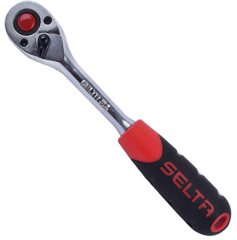 Selta Taiwan 72T Quick Release Reversible Ratchet Handle Option:3/8"-1/2" Dr.