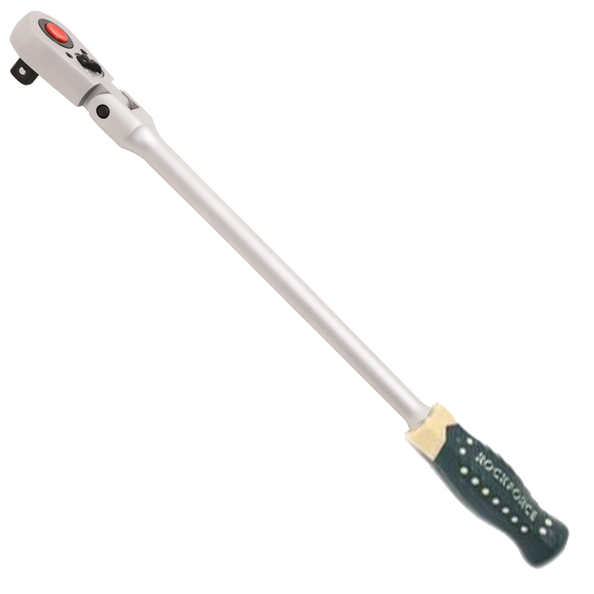 Force 802418L Taiwan 1/2" Dr 72T 427mm Long Handle Flex Flexible Head Socket Ratchet Wrench