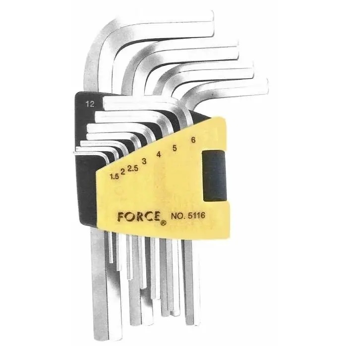 Force C5142 14pc Pliers & Shift Hex Key Wrench Set