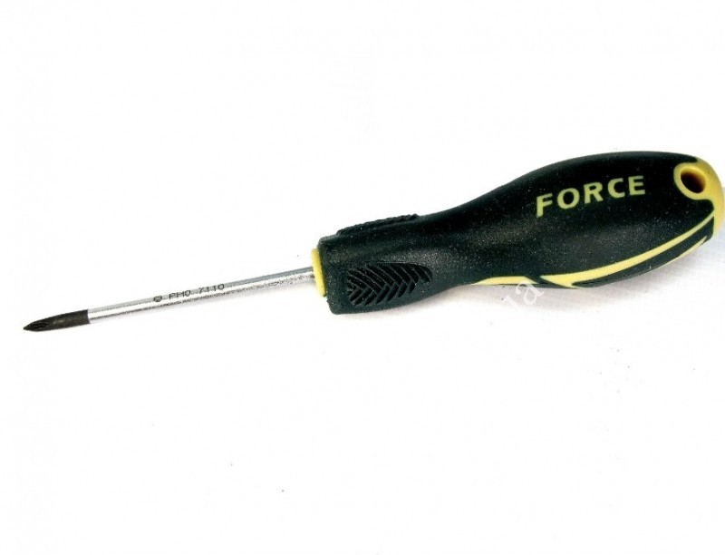 Force C21114 11pc Screwdriver Set: Slotted, Phillips, Stubby