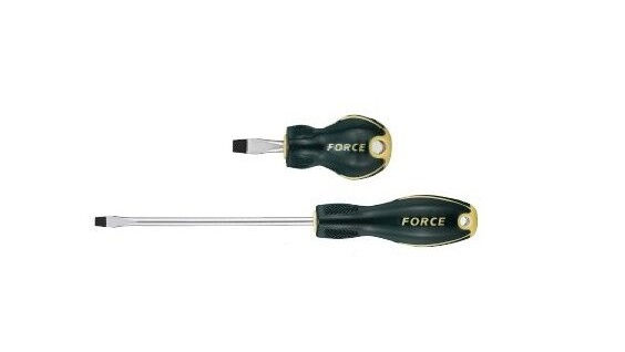Force C21114 11pc Screwdriver Set: Slotted, Phillips, Stubby