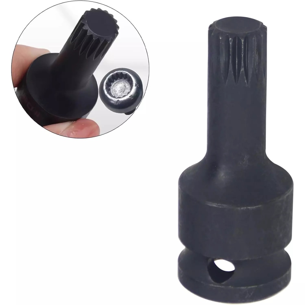 1/2" Dr. 16pt Spline Socket for BMW X7 Seat Screw Removal