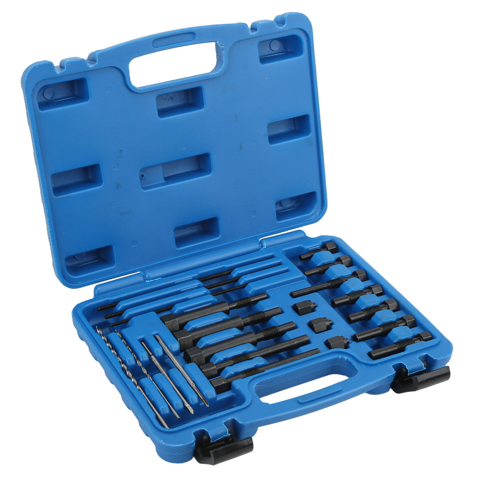 22pc Glow Plug Electrodes Removal Extracting Plugs Tool Kit Repair M8 & M10