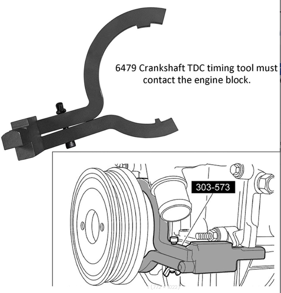 8pc Ford/Mustang/Mazda Timing Camshaft Crankshaft Holding Tool