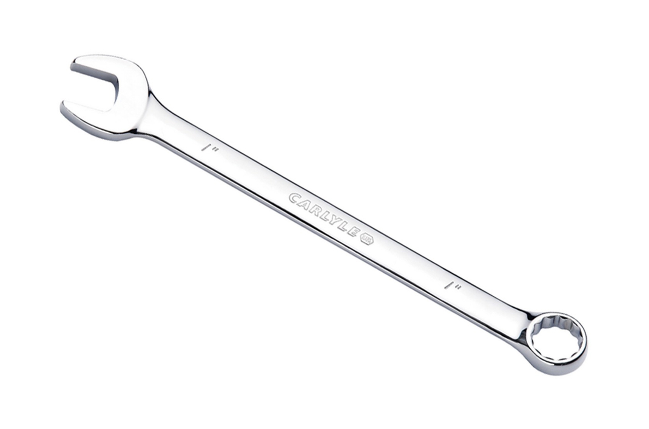 Carlyle Extra Long Shank Metric / Imperial Open End Ring Combination Spanner