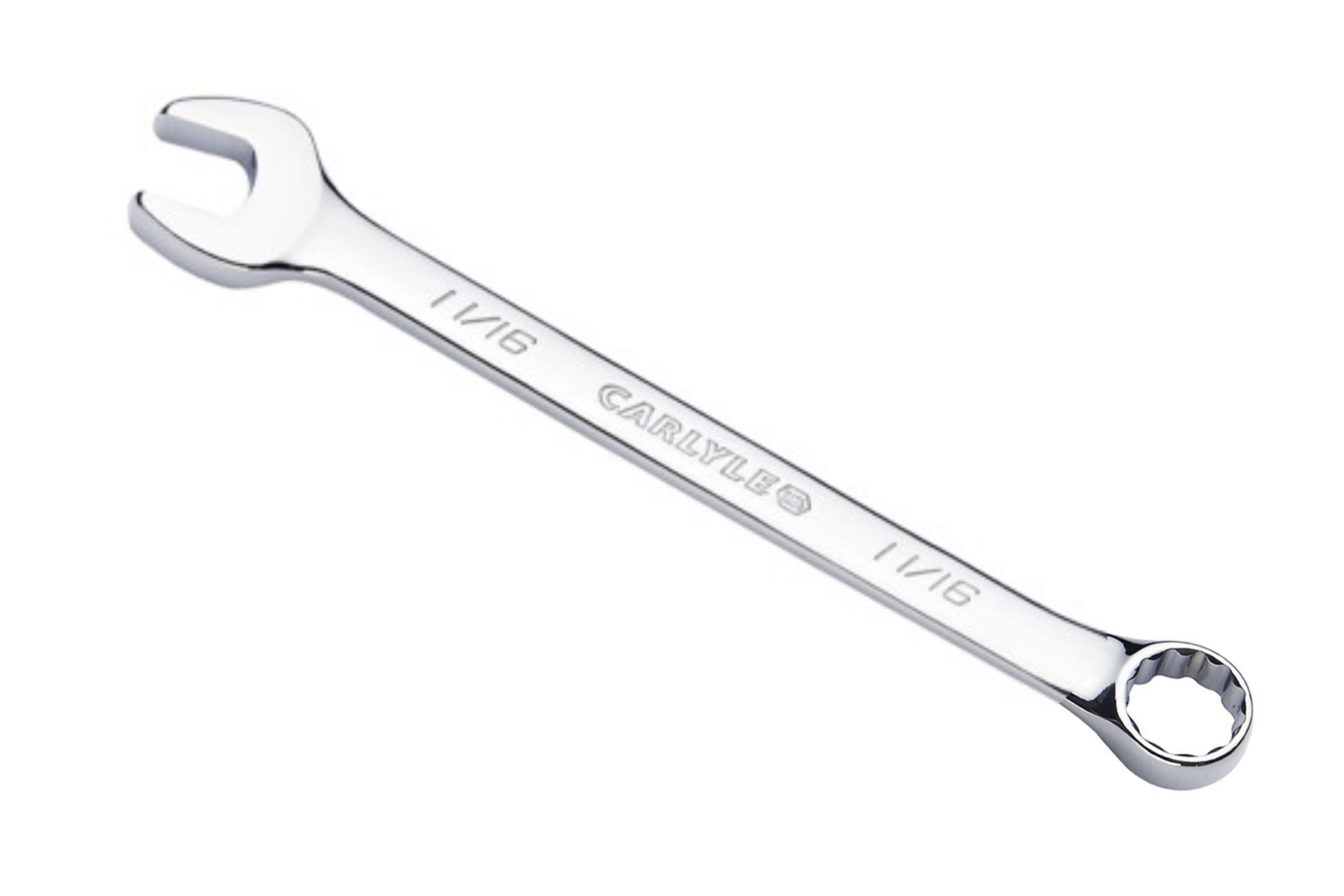 Carlyle Extra Long Shank Metric / Imperial Open End Ring Combination Spanner