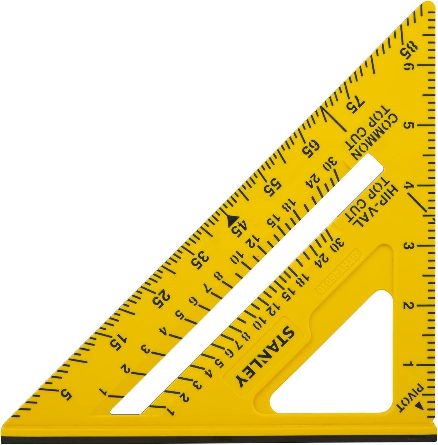 STANLEY Dual Colour Quick Square ABS Plastic Try Angle 7"/12"