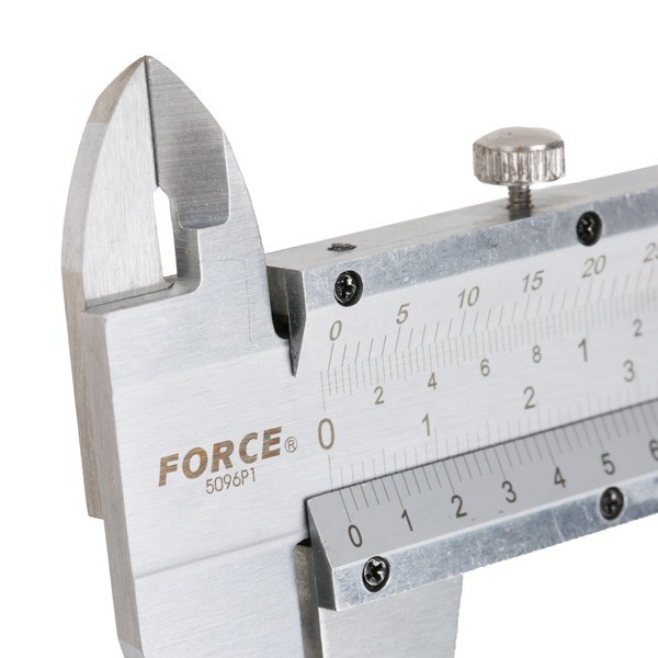 Force 5096P1 6"/150mm Precision Vernier Calliper Stainless Steel
