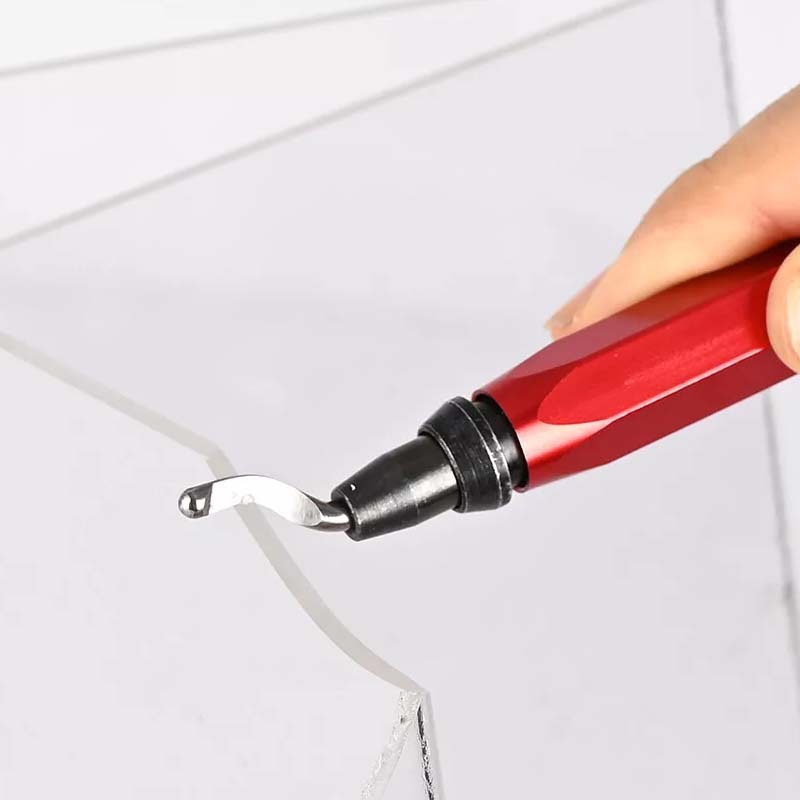 Hand Deburrer Deburring with 10 Blades 360° Rotating Blade