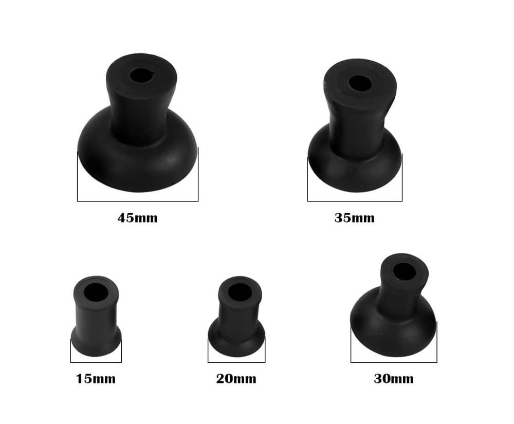 Engine Valve Lapping Tool Attachment with 5 Suction Plates