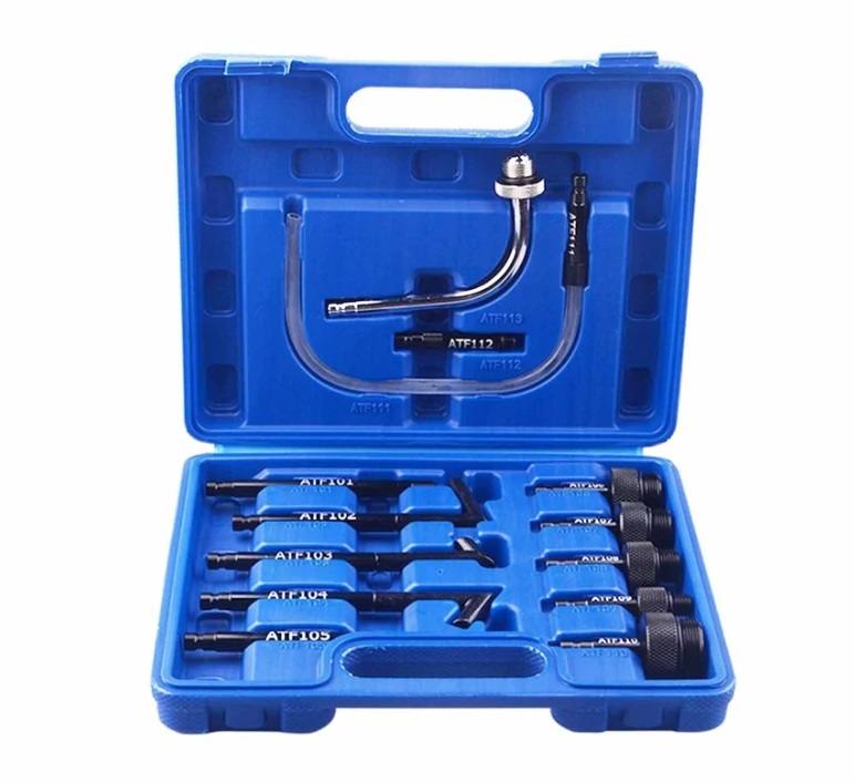 13pc Transmission Fluid Fill Adapter ATF Filler Oil Refilling Connector for Audi VW Honda Nissan BMW